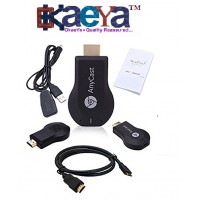 OkaeYa- Airplay Wifi Display TV Dongle With HDMI Output For Android & iPhone Devices (Multi-Color)